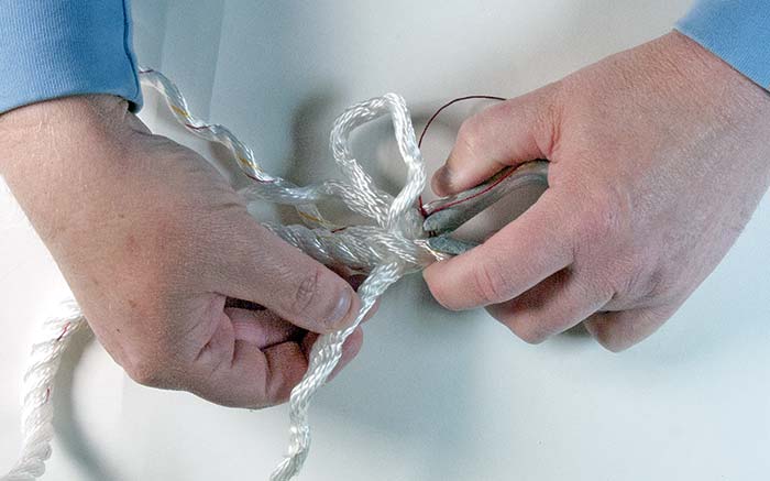 Thimble splice step 4