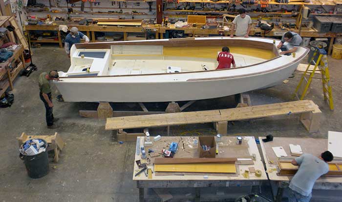 Boat building