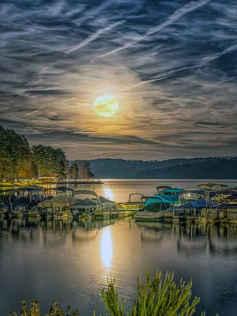 Cover Finalist, Supermoon by Russell Carlson