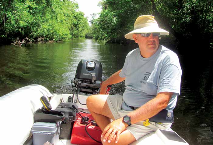 Jungle cruise on the St. Johns River